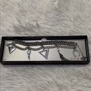 Guess Silver Charm Bracelet